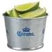 Corona Light Galvanized Metal Mini Lime Bucket