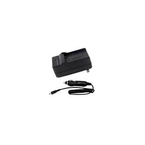 Ge Battery Charger Kit Fits KLIC-7003(Home/Wall/Travel Charger & Car Charger) camera
