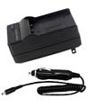 Olympus Battery Charger Kit fits Li-50B/Li-70B/D-Li92/NP-BK1 (Home/Wall/Travel Charger & Car Charger)-US camera
