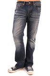 KING SANDED NOVELTY DENIM JEAN--30
