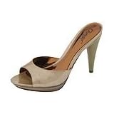 CARLOS by Carlos Santana Cocktail | High Heels Platino Gold Patent by Carlos Carlos Santana