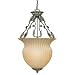 Savoy House Lighting - 7-9727-3-176 - Florita Pendant - Silver Lace Finish / Cream Textured Glass