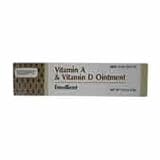 Vitamin A & vitamin D Ointment Tube, Diaper Rash and All - Purpose Skincare Formula, By Fougera - 4 Oz