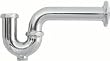 Watts 519173 P Trap 17 Gauge Cast Body With Cleanout-Chrome 1.5"x1.5"