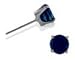 Genuine 0.30tcw 3mm Sapphire 14 Karat White Gold Baby Earrings