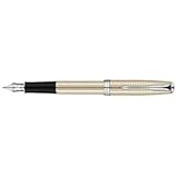 Parker Sonnet Sterling Ciselé Medium Point Fountain Pen with Silver Trim, Silver (1774615)
