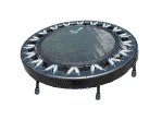 Quarter Fold (Folds Twice) Reboundair Rebounder Mini Trampoline: Lifetime All Parts Warranty, Super Portable, Rebound Exercise, Rebounding, Exercise Trampoline