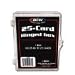 BCW Hinged Box 25 Count - Baseball & Sportcards Card Collecting Supplies