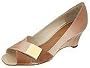 Franco Sarto Abide | Women's Slip-on Dress Shoes Camel Fantasy Patent