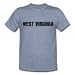 WEST VIRGINIA - State-series - Heather Grey or White T-shirt