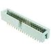 AWHW-14G-0202-T, Conn Shrouded Header (4 Sides) HDR 14 POS 2.54mm Solder ST Thru-Hole (50 Items)