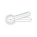 Grafco Protractor Head, 6 Plastic Pocket Goniometer