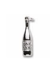 Rembrandt Charms Napa Valley Wine Bottle Charm