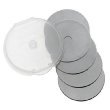 Fiskars 45mm Rotary Cutter Blades, 5-Pack