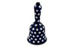 Polish Pottery Figurine Bell (5.71in.H x 2.76in.W x 2.76in.L) Traditional Pattern - H4934B