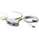 Belkin F1DF102U Flip 2-Port KVM Switch (USB Connection)