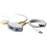 Belkin F1DF102U Flip 2-Port KVM Switch (USB Connection)