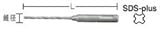 RYOBI リョービ コンクリートビット SDS-Plus 6621470 錐径:25mm