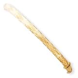 14k 4.25mm Diamond-cut Fancy Hinged Bangle Bracelet