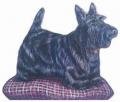Scottie Door Stop - Wooden Decorative Pet Dog