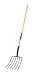 Westward 2MVR6 Manure Fork, 6 Tines, Ash Wood Handle