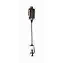 "ABC Products" Antique Style Steel Deck Mount Tiki Torch (Black)