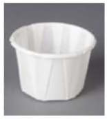 1oz Paper Pleated Portion Cup - 20 / 250