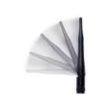 Cisco AIR-ANT4941 Aironet 2.2dBi 2.4GHz Dipole Black Antenna (Standard Rubber Duck) with RP-TNC Connector