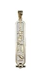 Egyptian Cartouche Pendant with 