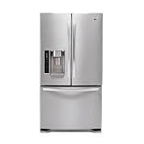 Image of LG : LFX25975ST 24.7 cu. ft. French Door Refrigerator with 3 Tempered Glass Shelves Stainless Steel