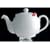Chatsford White Teapot 10 Cup 15522