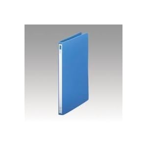 【クリックで詳細表示】スナッチファイルA4判タテ型【藍】 F-527-9
