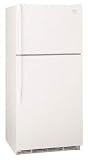 Whirlpool ET1MHKXMQ 21.0 cu. ft. Top-Freezer Refrigerator with Adjustable Shelves and EZ-Vue Crispers: White