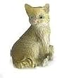 Dollhouse Miniature British Cat in Resin