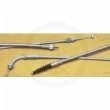 Motion Pro Armor Coat Braided Stainless Steel Cable - Clutch (+6in.) Steel 64-0227