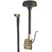 Sirius-xm_browning Br-sr-10 Sirius(tm) High-performance Trucker Antenna Mirror-mount Kit
