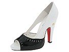 Nascar Marcy | High Heels Black/White Patent/Leather