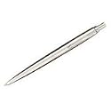 Parker Jotter Pen, Stainless Steel, BLACK Ink, Medium Point Model # PAR13333