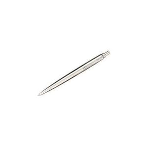 Parker Jotter Pen, Stainless Steel, BLACK Ink, Medium Point Model # PAR13333