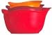 Architec Set of 3 Prep Mixing Bowls - Red