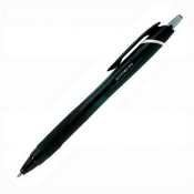 uni-ball Jetstream Sport Fine Point Retractable Roller Ball Pens, 12 Black Ink Pens