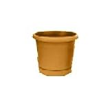 Ames True Temper RR0824TC 8 Rolled Rim Planter&saucer T (Pack of 24)