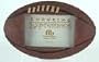 Football Shape Photo/Picture Frame Holds 3" X 5" Photo Great Keepsake