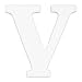 KidKraft Wood Letter - White