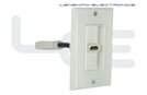 ATLONA SINGLE PORT HDMI WALL PLATE (WHITE COLOR), Cables & Connectors, Electronics & Computers