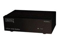 Assmann DIGITUS VGA Splitter 400MHz Video-Verteiler 4 fach 1PC - 4 VGA-Monitore Preisvergleich