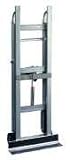 Magnesium Appliance Hand Truck 750 Pound Capacity 8 Mold-On Rubber Wheels