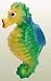 Co-Union Sea Horse Squeeze Horn Bicycle Bike