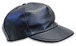 AC006 - Black Leather Baseball Cap