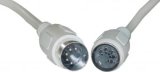DIN5 Male/DIN5 Female, 5C, Straight, 25 ft, Cable, Computers
